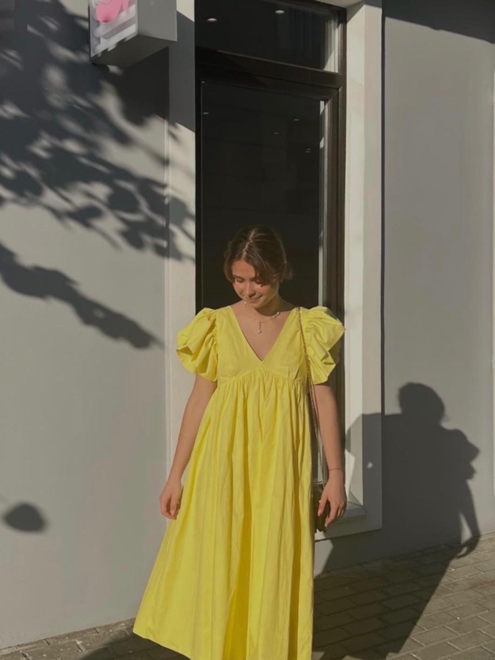 Yellow dress